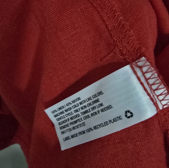 A new day women's red mini dress size small - Picture 2 of 5